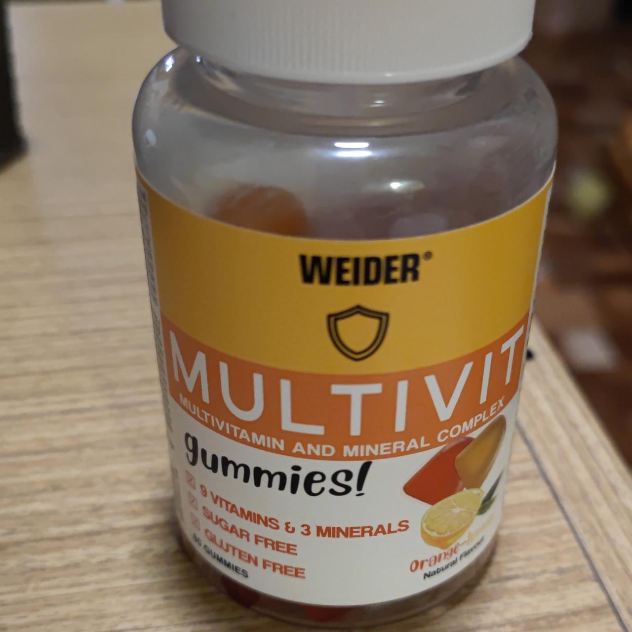 Fotografie - Multivit gummies Weider