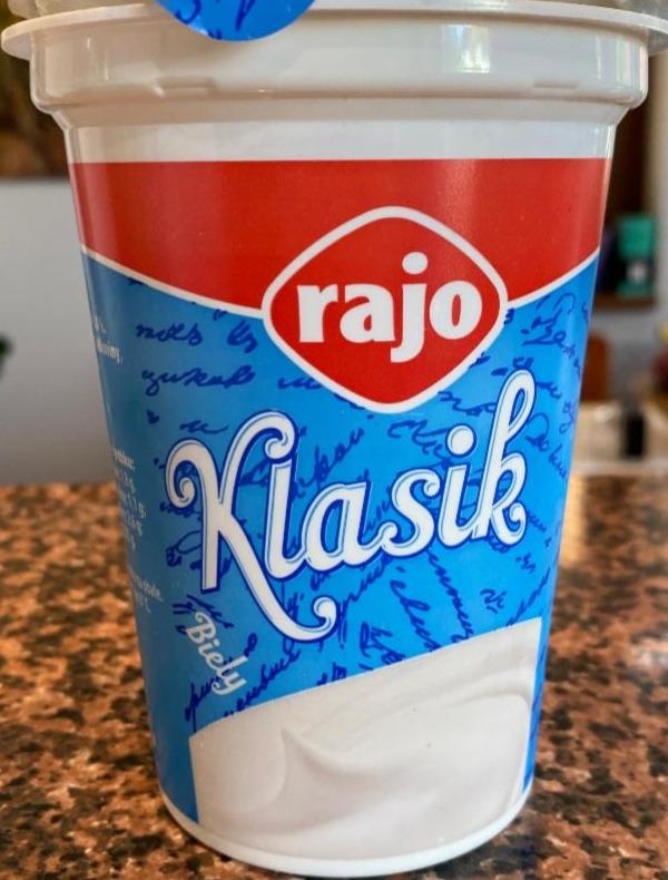 Fotografie - klasik jogurt biely RAJO tuk 1,8%