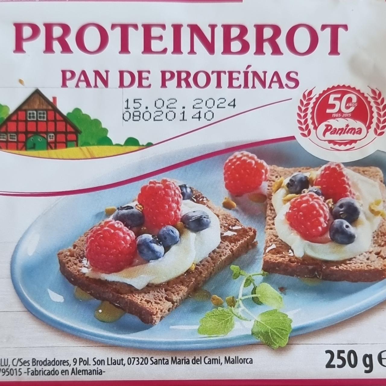 Fotografie - Proteinbrot Pan de Proteínas Panima