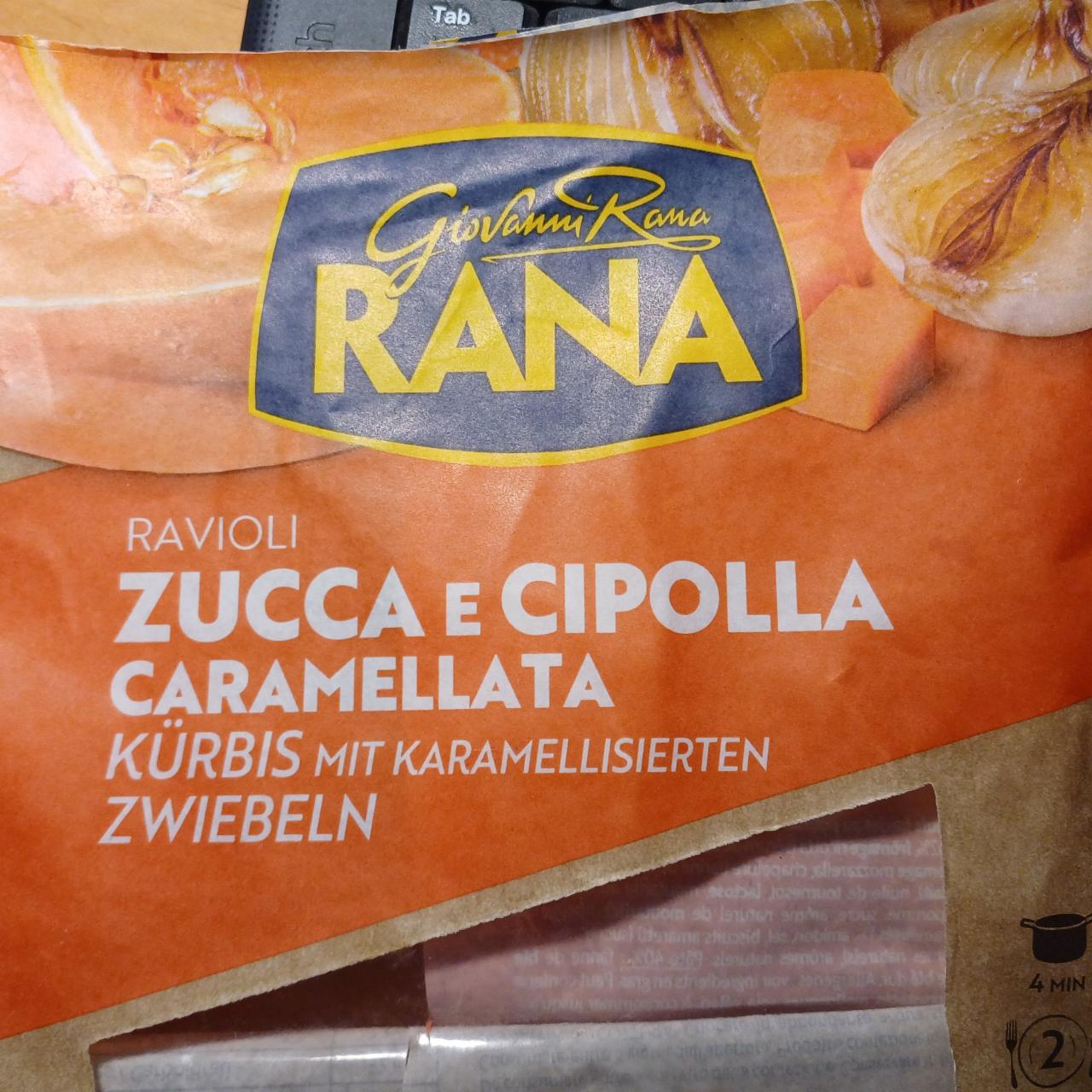 Fotografie - Ravioli Zucca e Cipolla Caramellata Rana