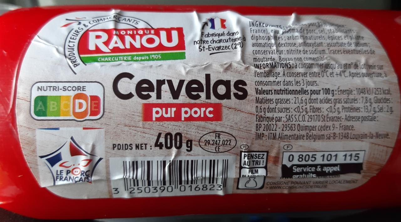 Fotografie - Cervelas pur Porc