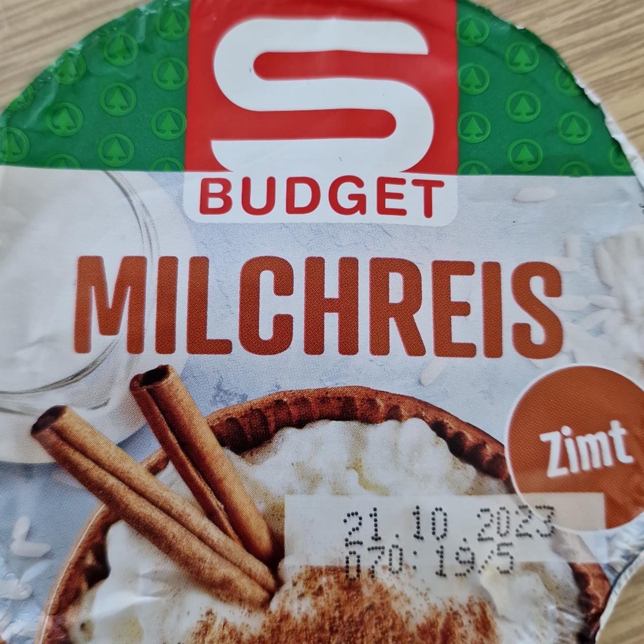Fotografie - Milchreis Zimt S Budget