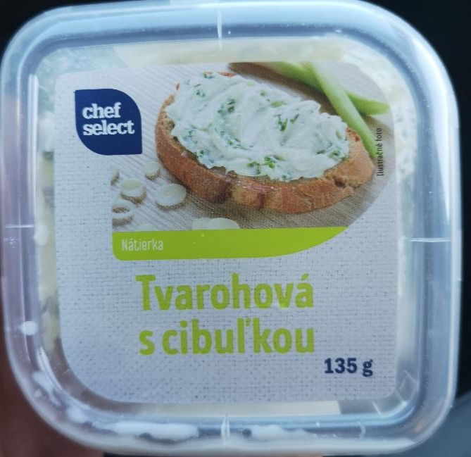 Fotografie - Nátierka Tvarohová s cibuľkou Chef select