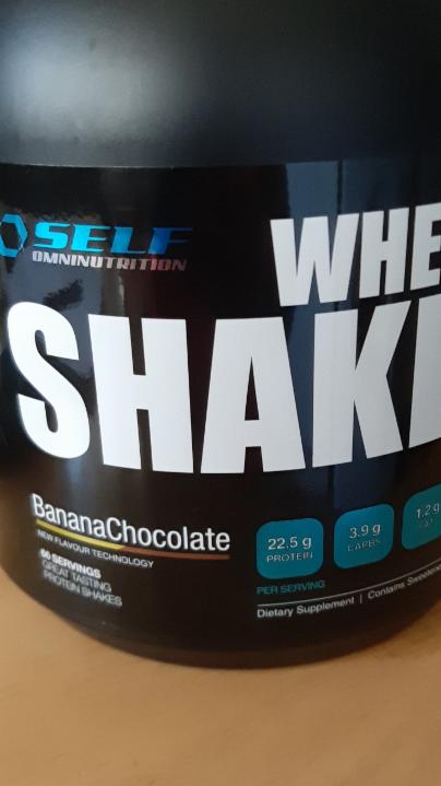 Fotografie - Whey shake Banana Chocolate