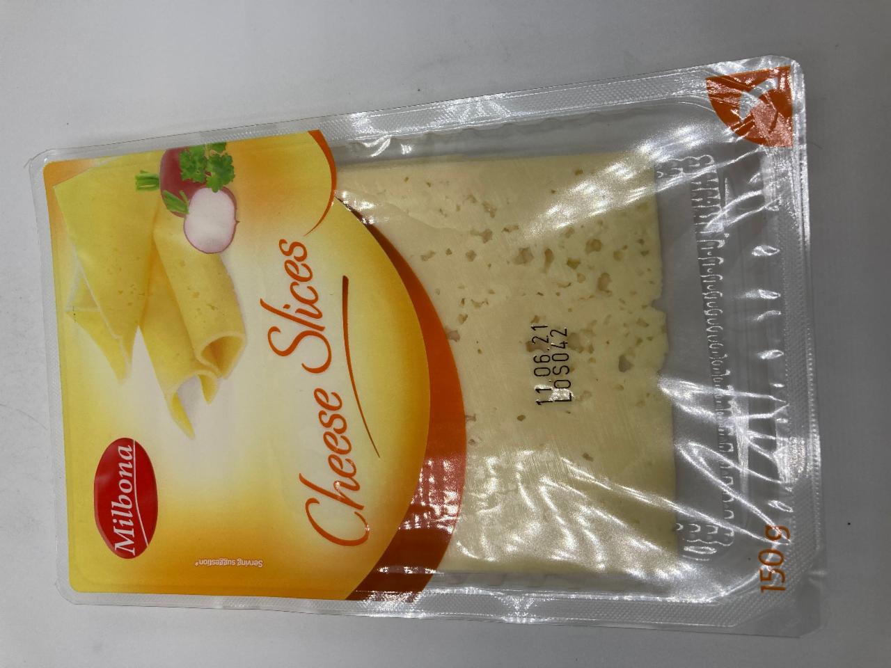 Fotografie - Milbona cheese slices 55%