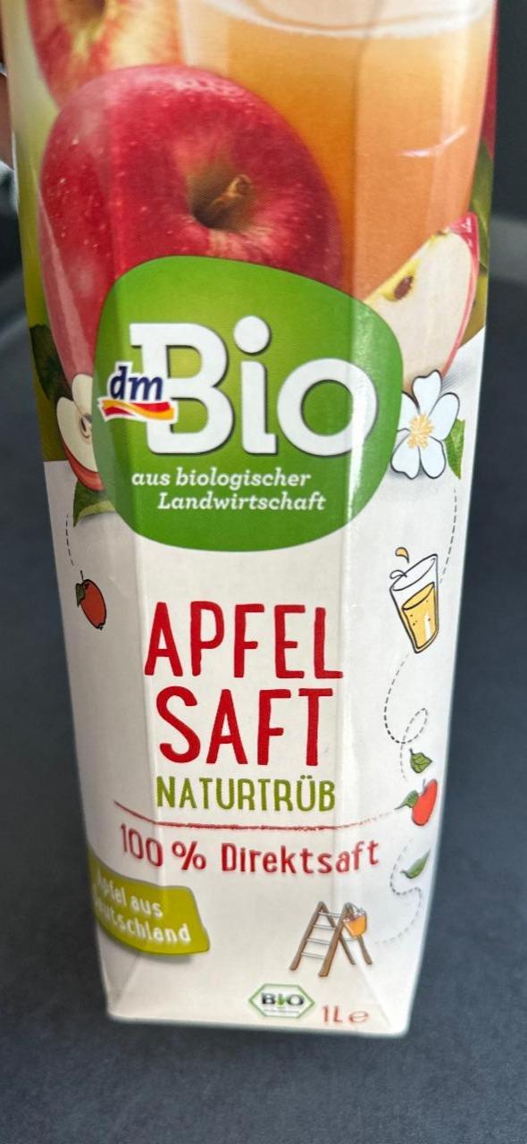 Fotografie - Apfel saft naturtrüb dmBio