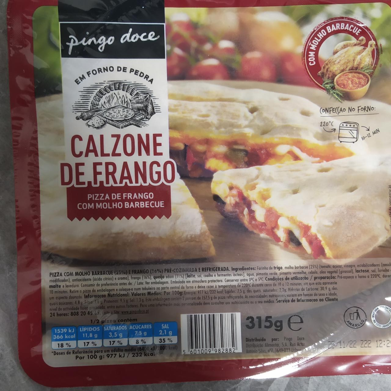 Fotografie - Calzone de frango Pingo doce