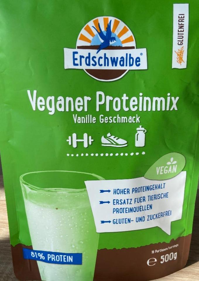 Fotografie - Veganer Proteinmix Vanille geschmack