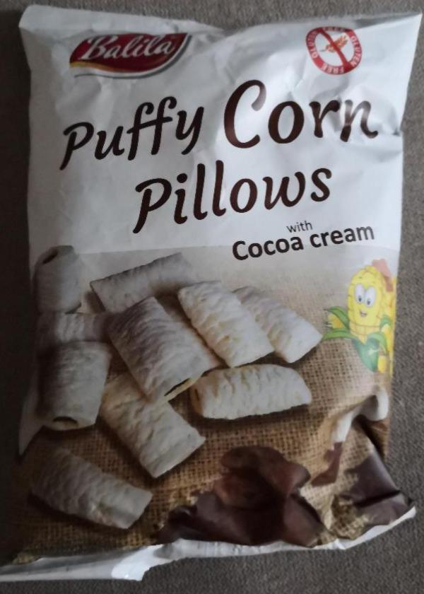 Fotografie - puffy corn pillows with cocoa cream Balila