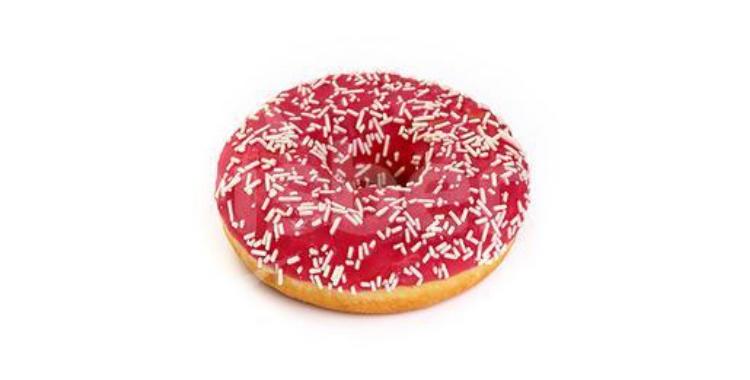 Fotografie - donut jahodový Tesco