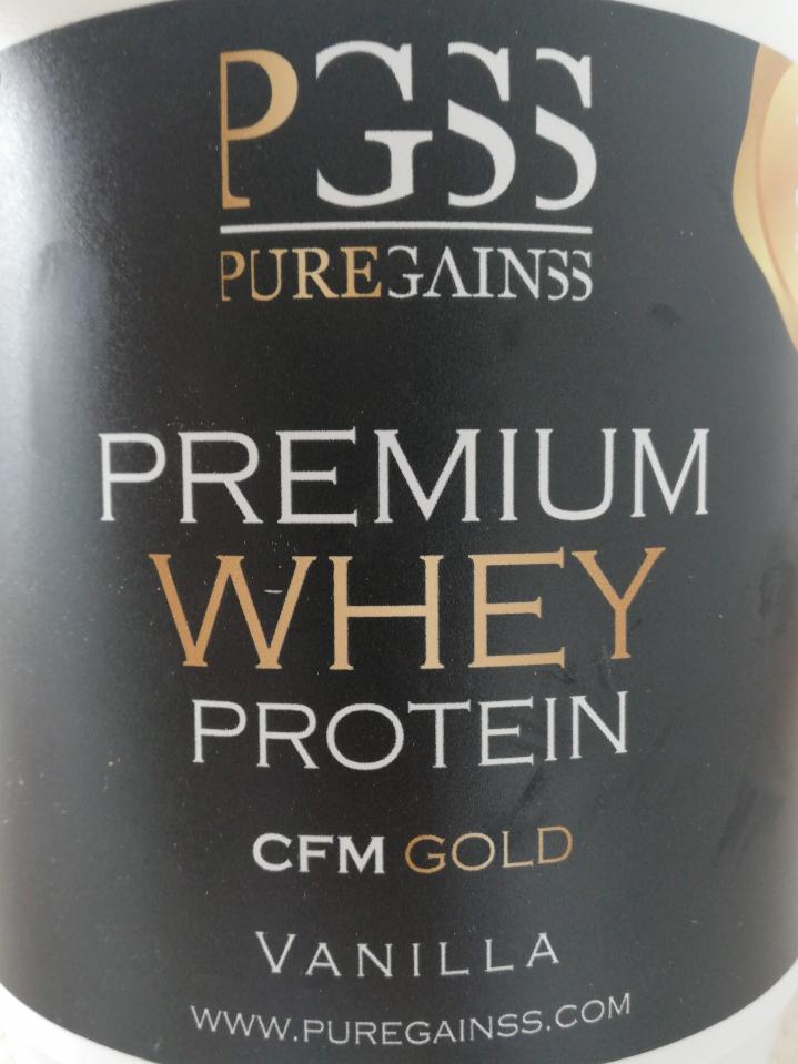 Fotografie - Pure Gainss premium whey protein 