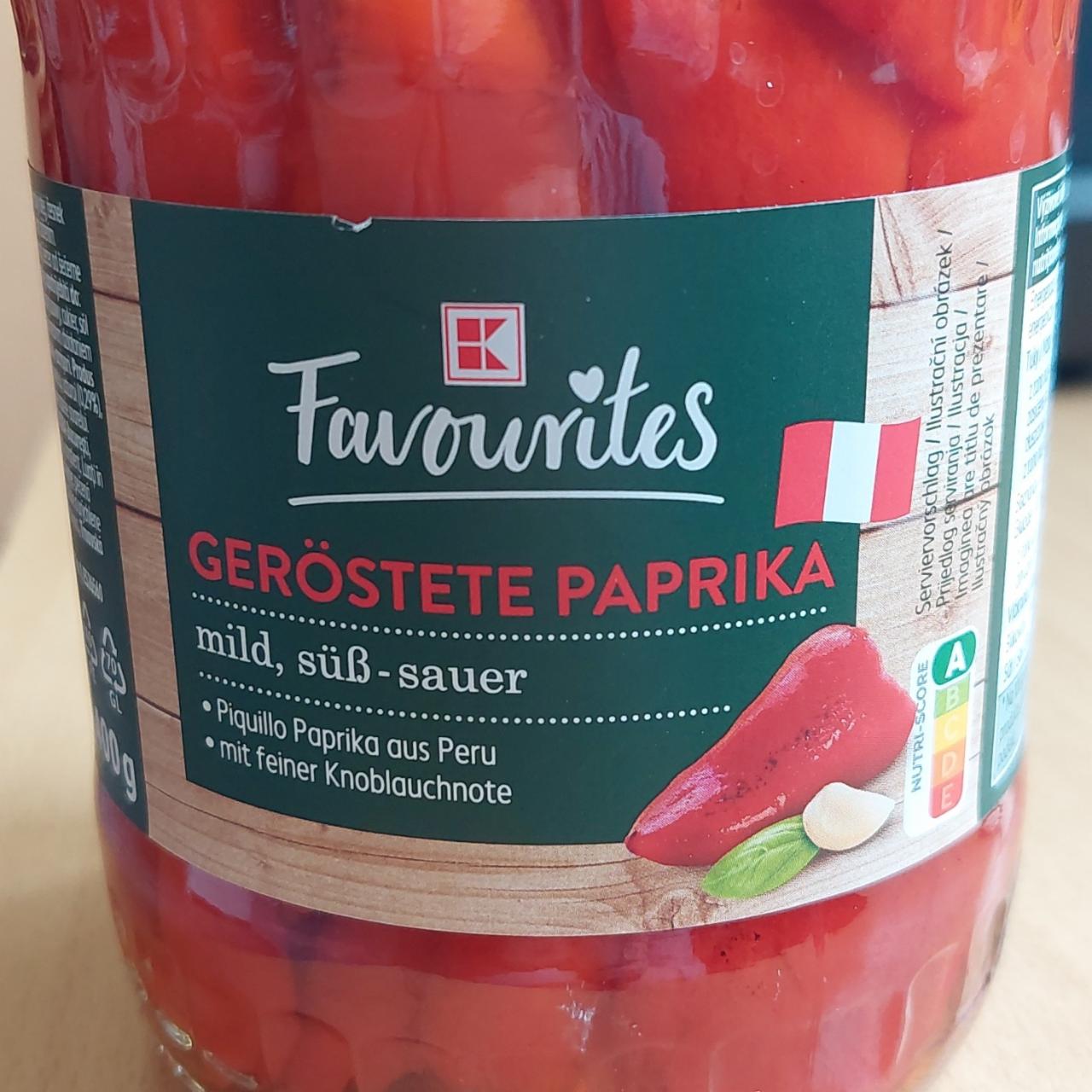 Fotografie - Geröstete Paprika K-Favourites