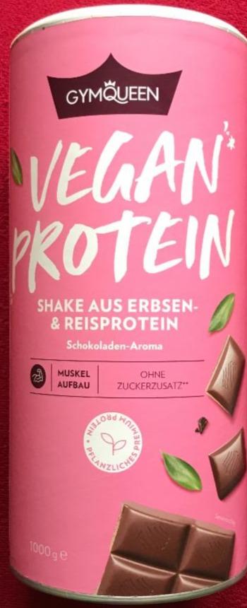 Fotografie - Vegan Protein Shake Schokoladen-Aroma GymQueen