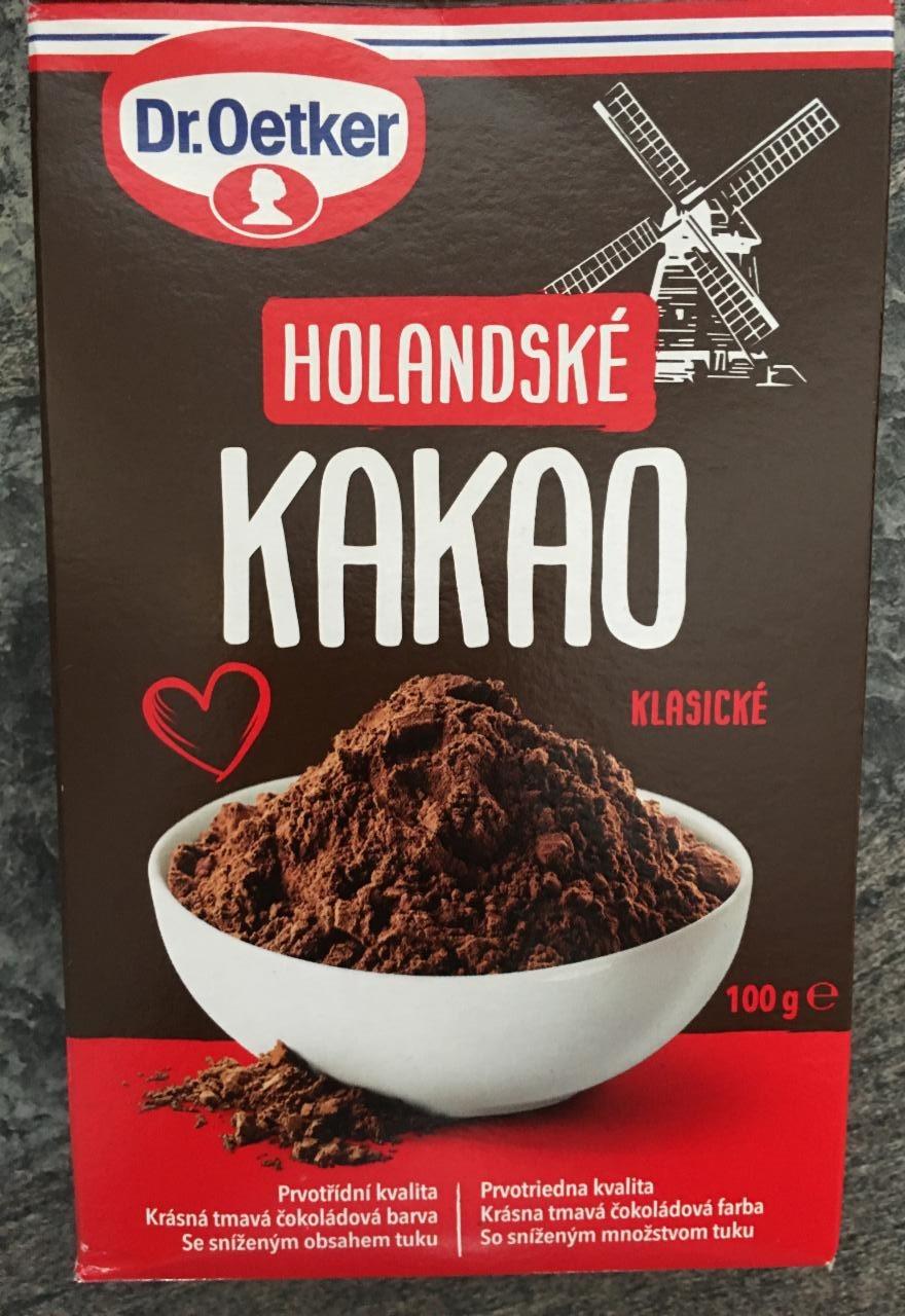 Fotografie - Holandské kakao klasické Dr. Oetker