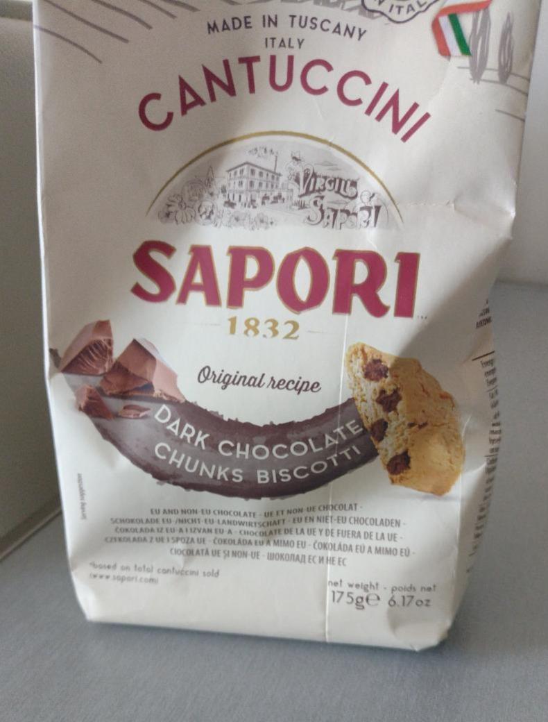 Fotografie - SAPORI cantuccini con cioccolato fondente