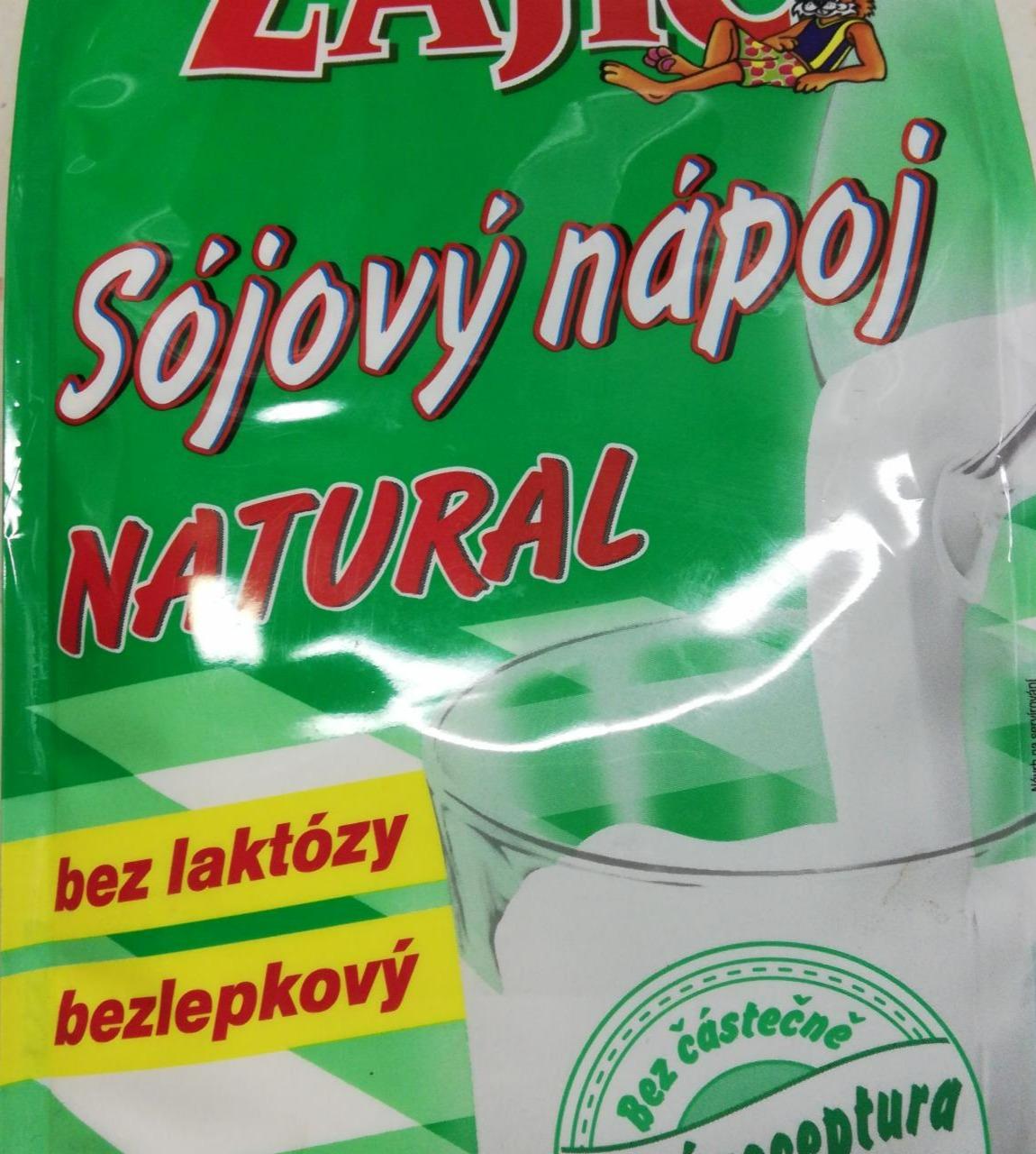 Fotografie - Sójový nápoj natural Zajíc