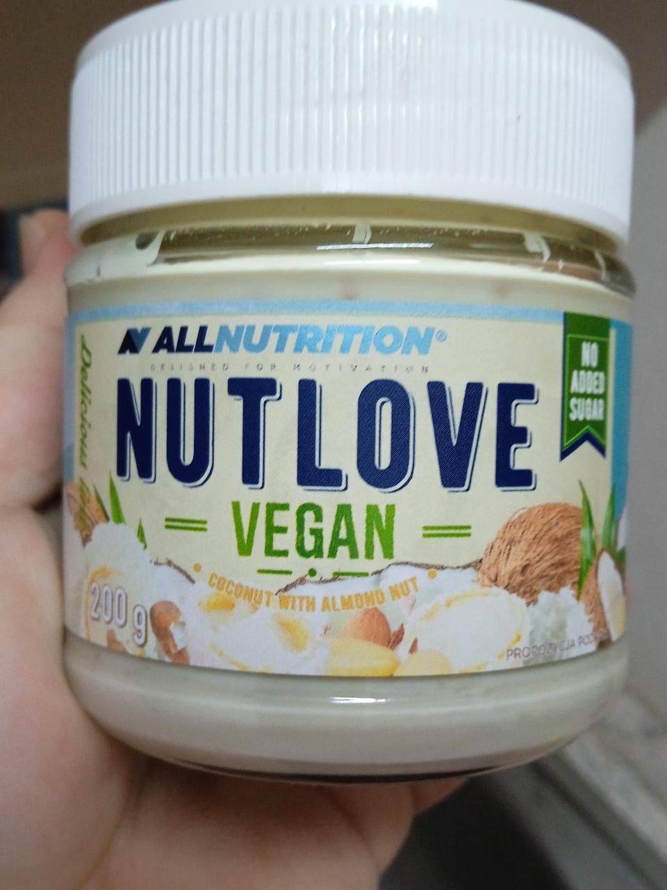 Fotografie - Nutlove Vegan Coconut with almond nut