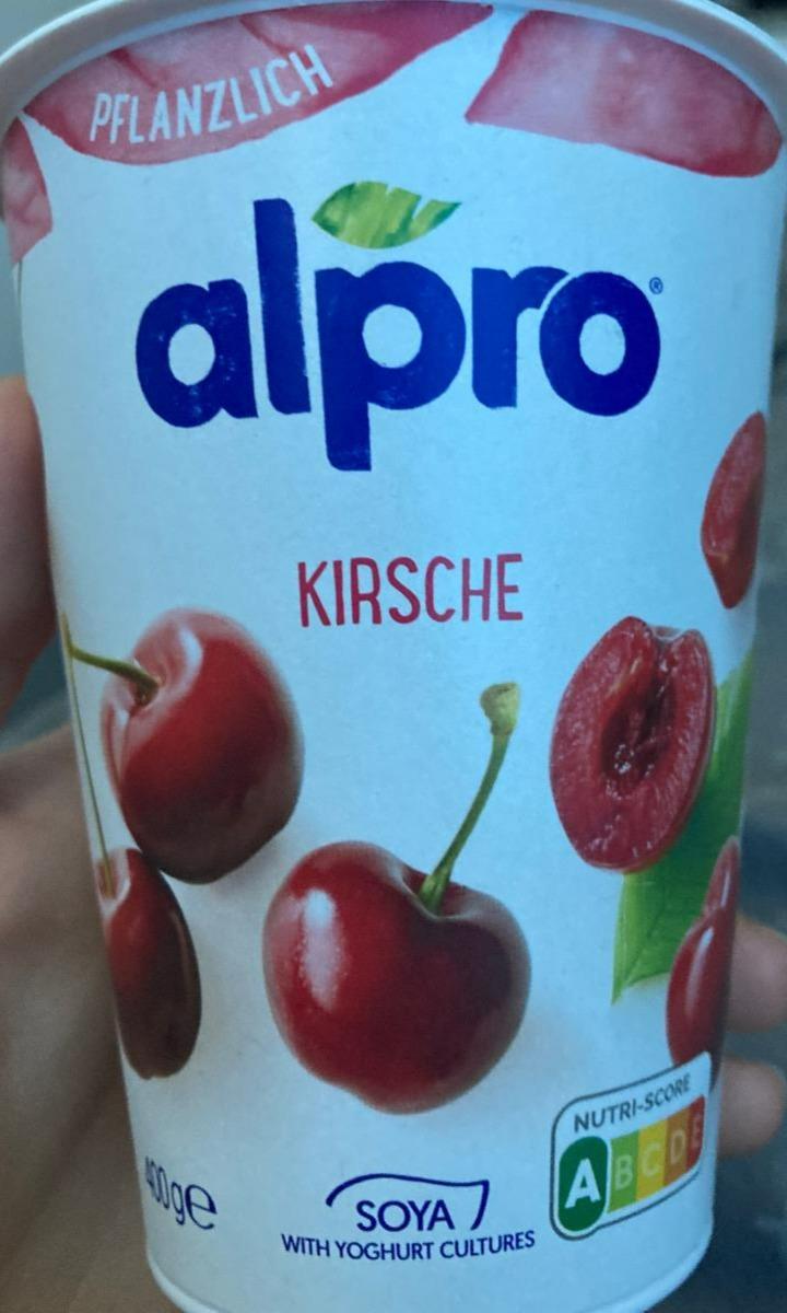 Fotografie - Alpro kirsche soya joghurt