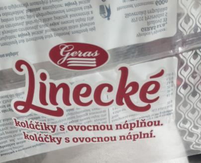 Fotografie - geras linecke kolaciky s ovocnou naplnou