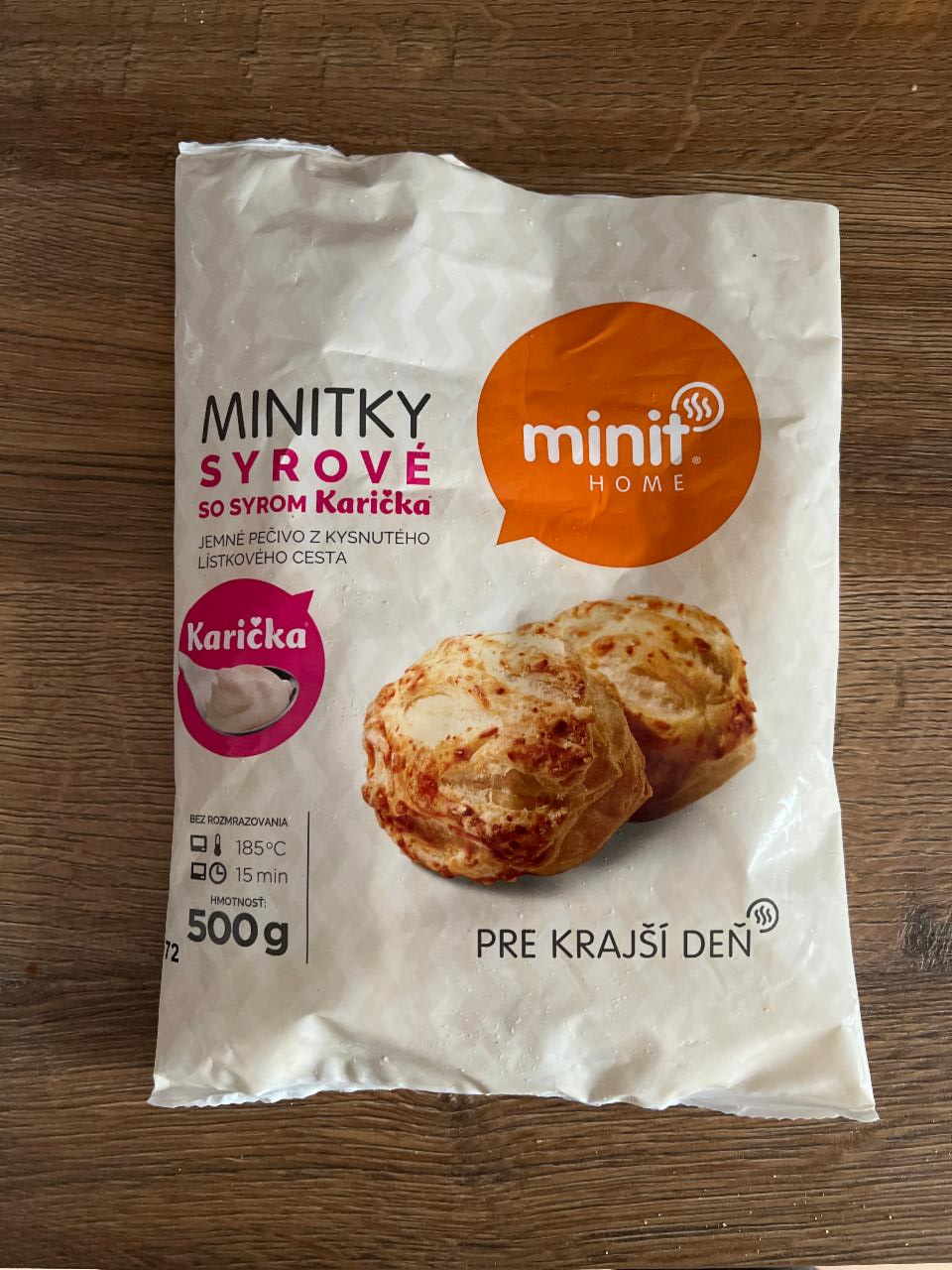 Fotografie - Minitky Syrové so syrom Karička