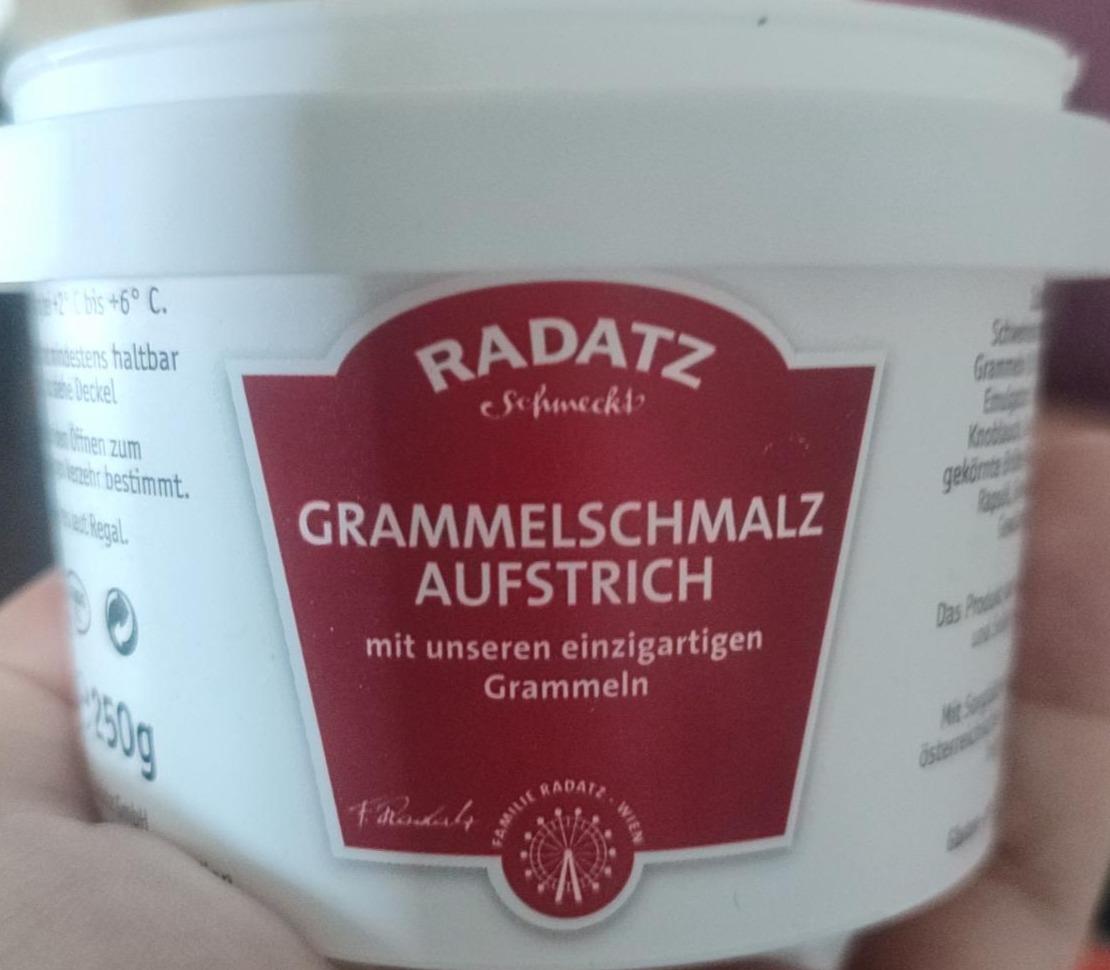 Fotografie - Grammelschmalz Aufstrich Radatz Schmeckt