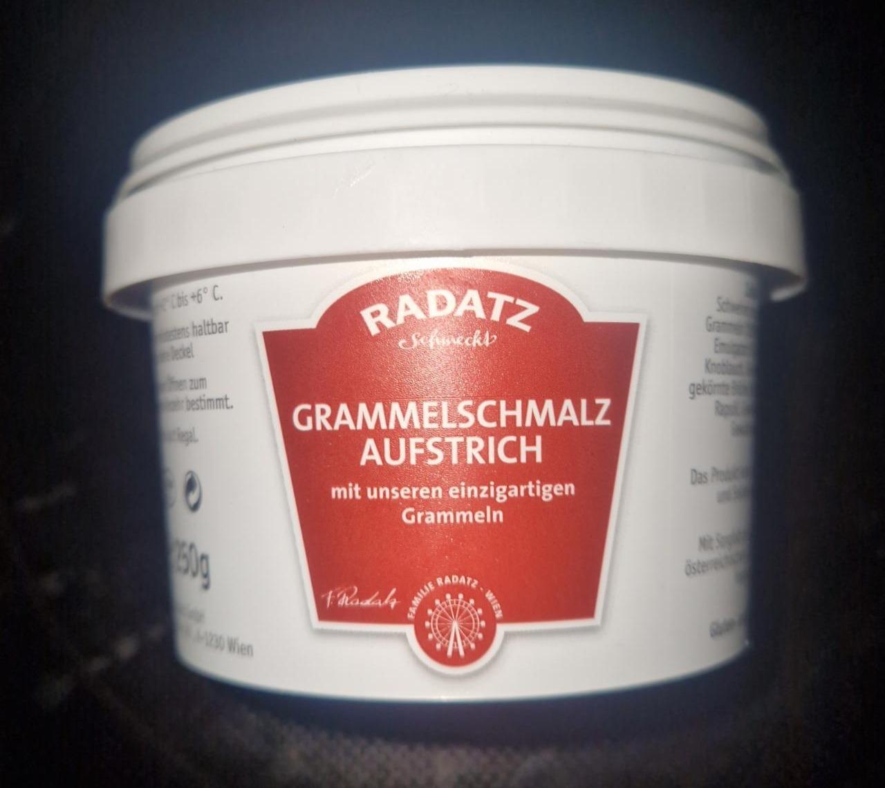 Fotografie - Grammelschmalz Aufstrich Radatz Schmeckt