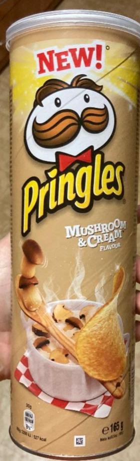 Fotografie - pringles huby a smotana