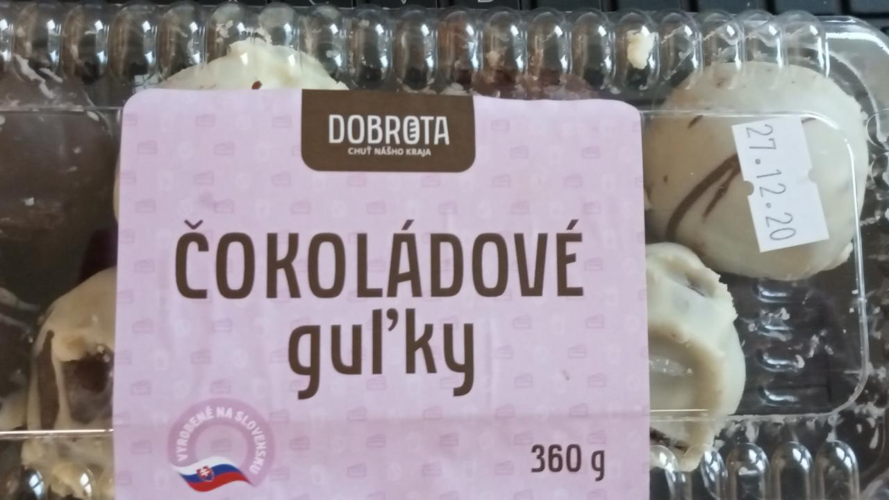 Fotografie - Čokoládové guľky Dobrota