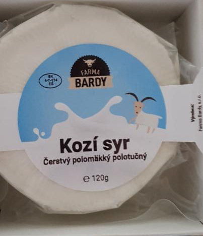 Fotografie - Kozí syr Farma Bardy