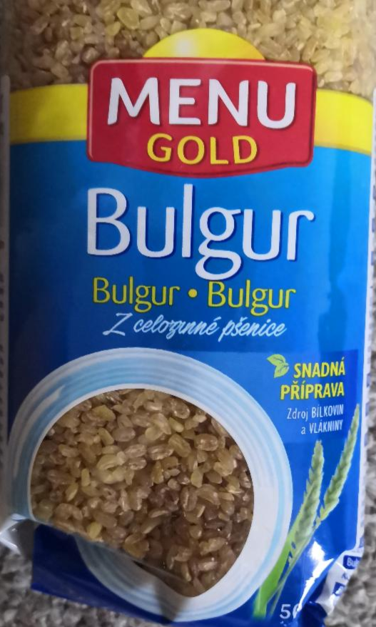 Fotografie - bulgur menu gold