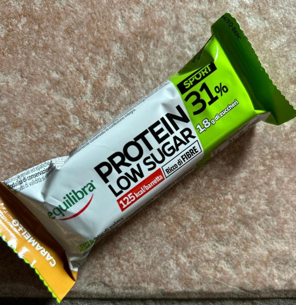 Fotografie - Protein 31% Low sugar Caramello Equilibra