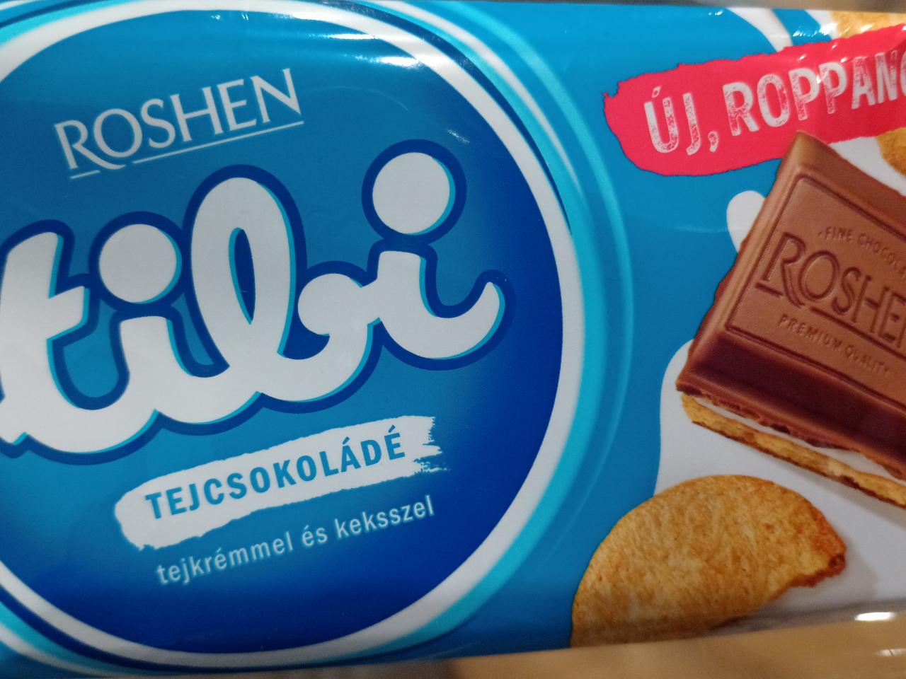 Fotografie - Tibi tejcsokoládé tejkrémmel és keksszel Roshen