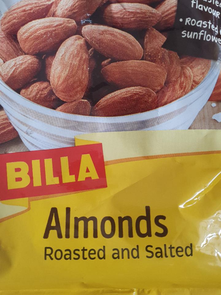 Fotografie - Almonds Roasted and Salted Billa