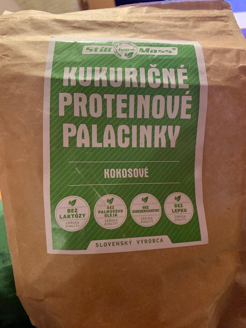 Fotografie - Kukuričné proteinové palacinky kokosove