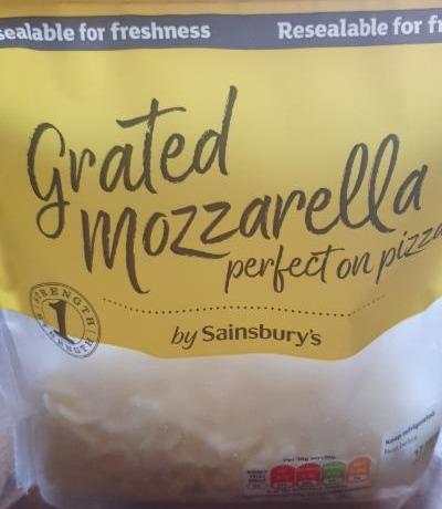 Fotografie - Grated Mozzarella by Sainsbury's