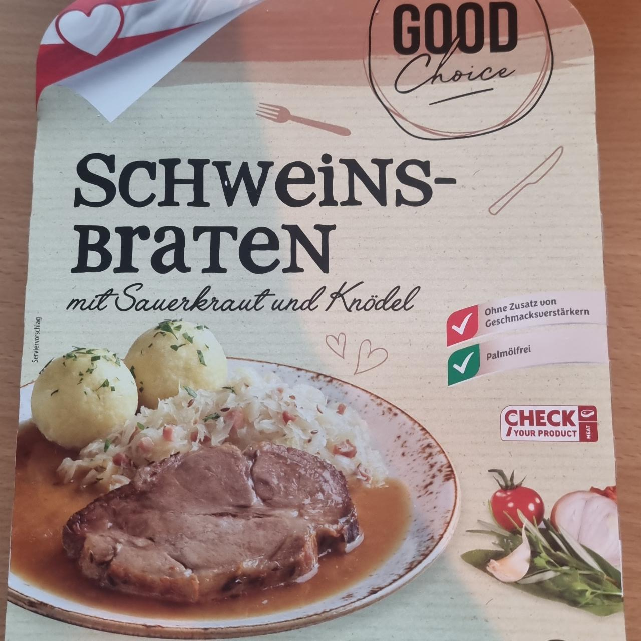 Fotografie - Schweins-braten Good Choice