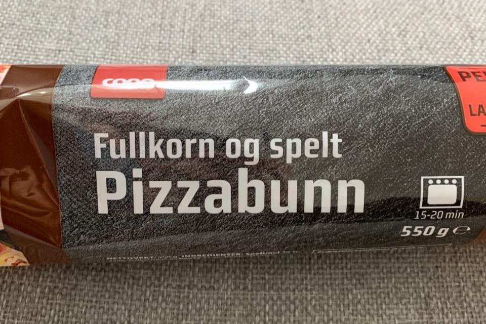 Fotografie - Fullkorn og spelt Pizzabunn coop