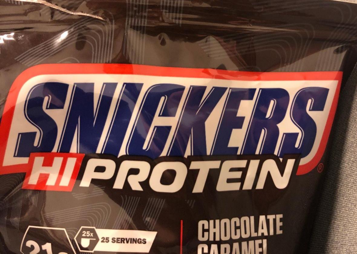Fotografie - Snickers Hi Protein Chocolate Caramel