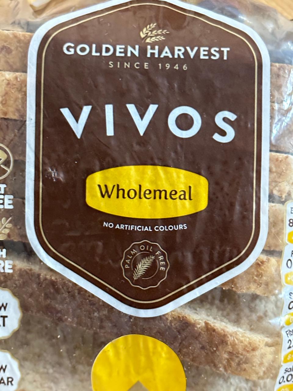 Fotografie - Vivos Wholemeal Golden Harvest