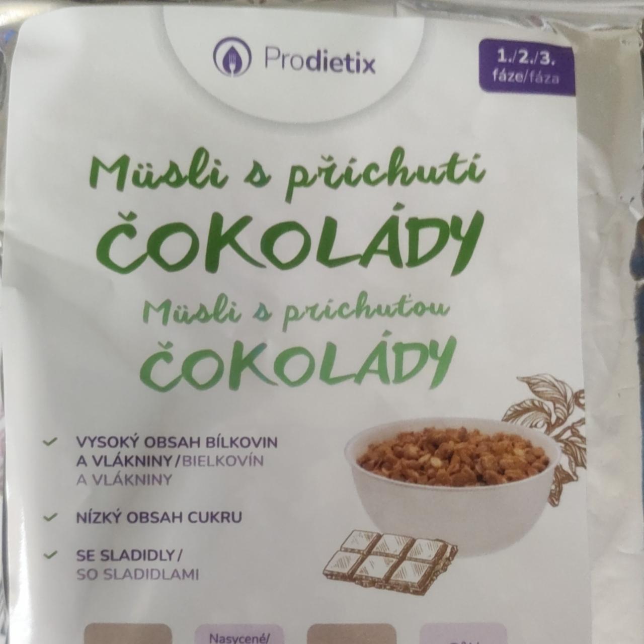 Fotografie - Müsli s prichuťou čokolády Prodietix