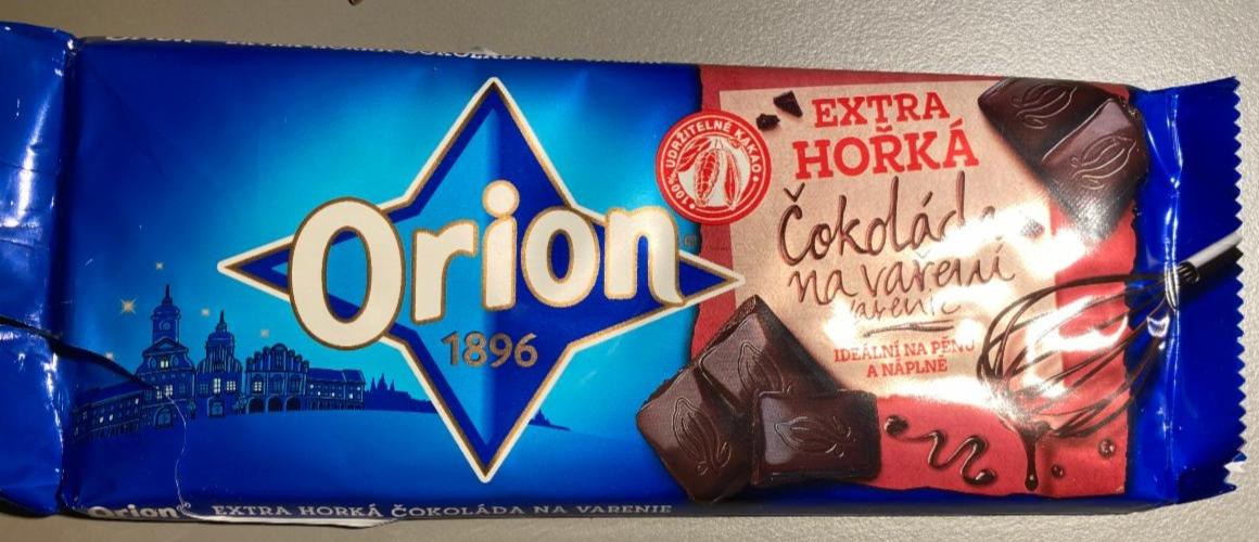 Fotografie - Čokoláda na vaření extra hořká Orion