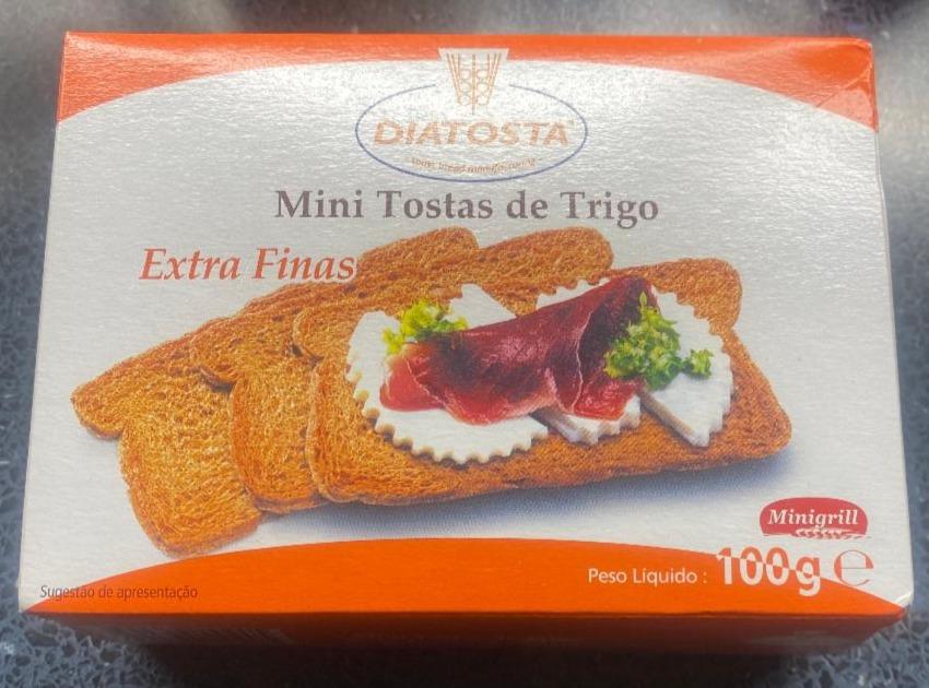 Fotografie - Mini Tostas de Trigo Extra Finas Diatosta