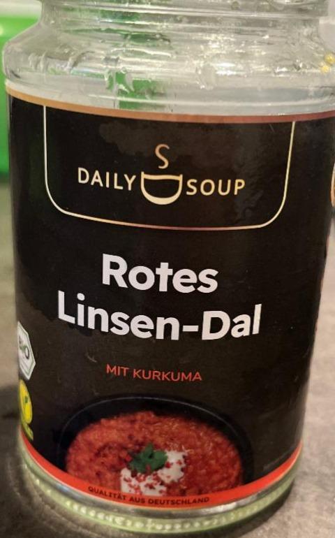 Fotografie - Rotes Linsen-Dal mit kurkuma Daily Soup