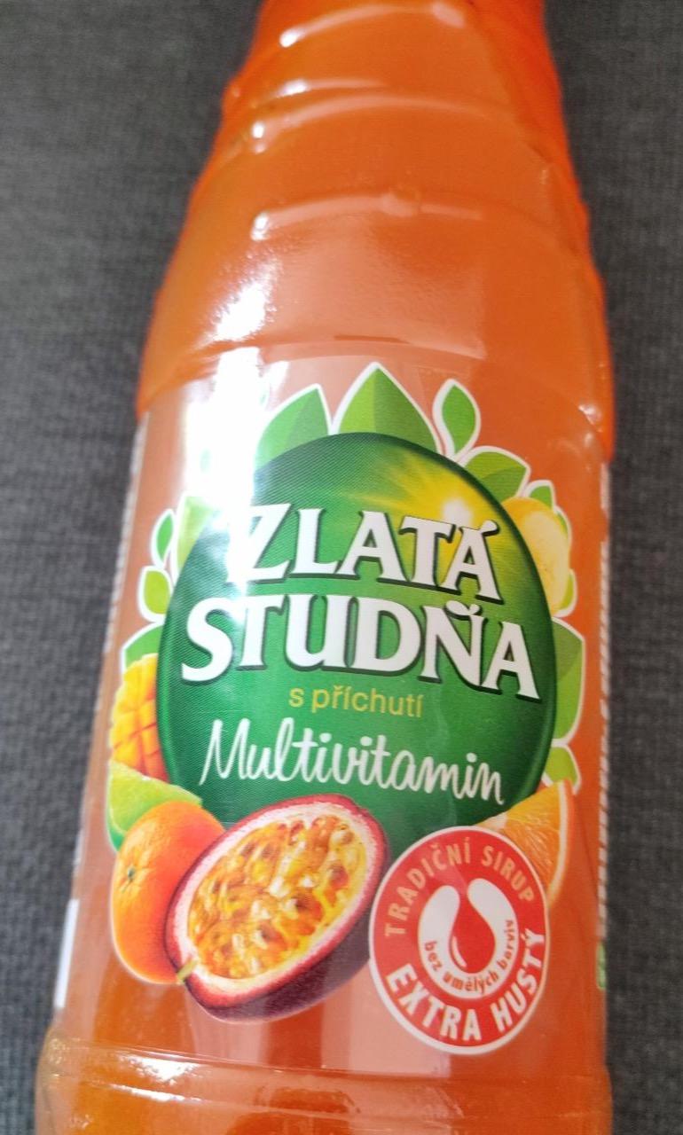 Fotografie - Sirup zlatá studňa multivitamín