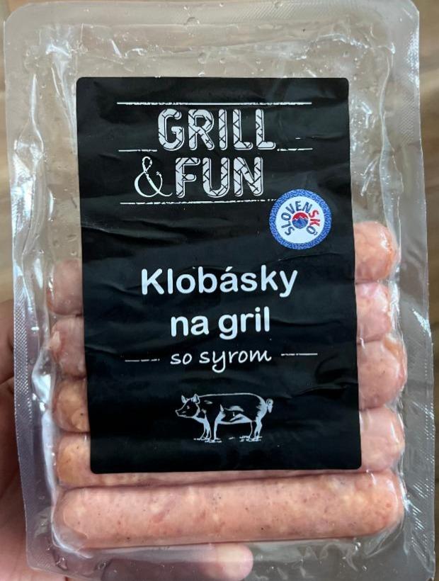 Fotografie - Klobásky na gril so syrom Grill & Fun