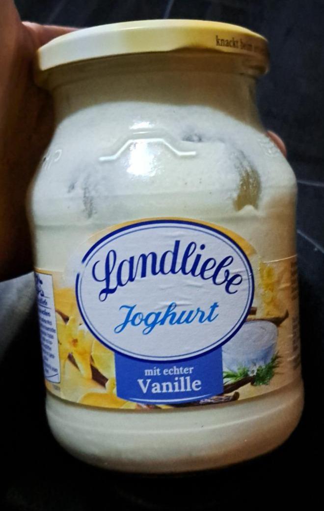 Fotografie - Joghurt mit echter Vanille Landliebe