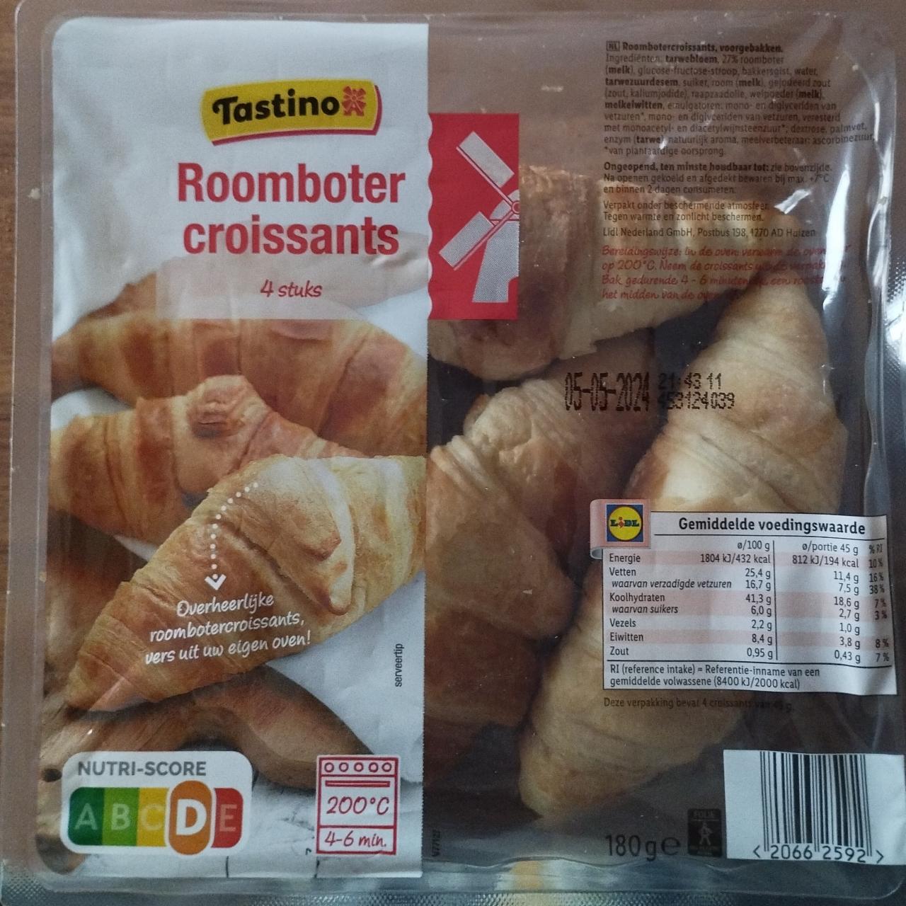Fotografie - Roomboter croissants Tastino