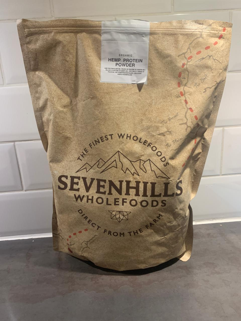 Fotografie - Hemp protein powder Sevenhills Wholefoods