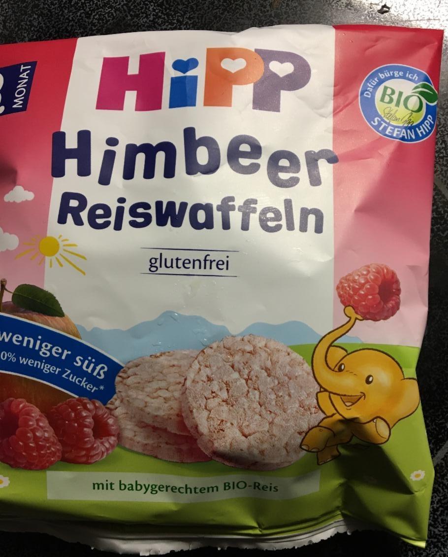 Fotografie - hipp himbeer reiswaffeln