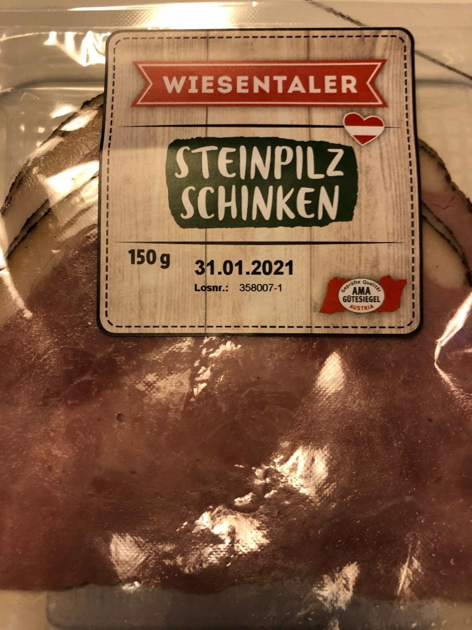 Fotografie - steinpilz schinken wiesentaler